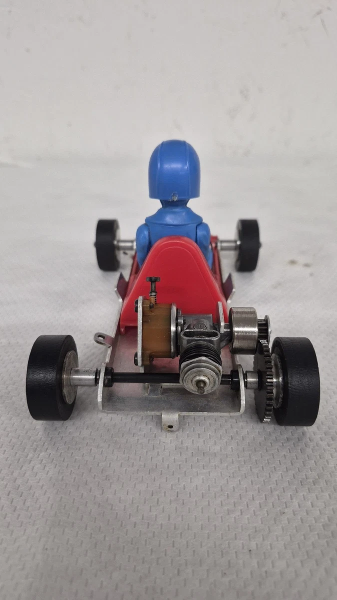 Vintage Herkimer OK Cub Tether Go-Kart Motor dreht schön 50er Jahre Tether LESEN ANSEHEN 