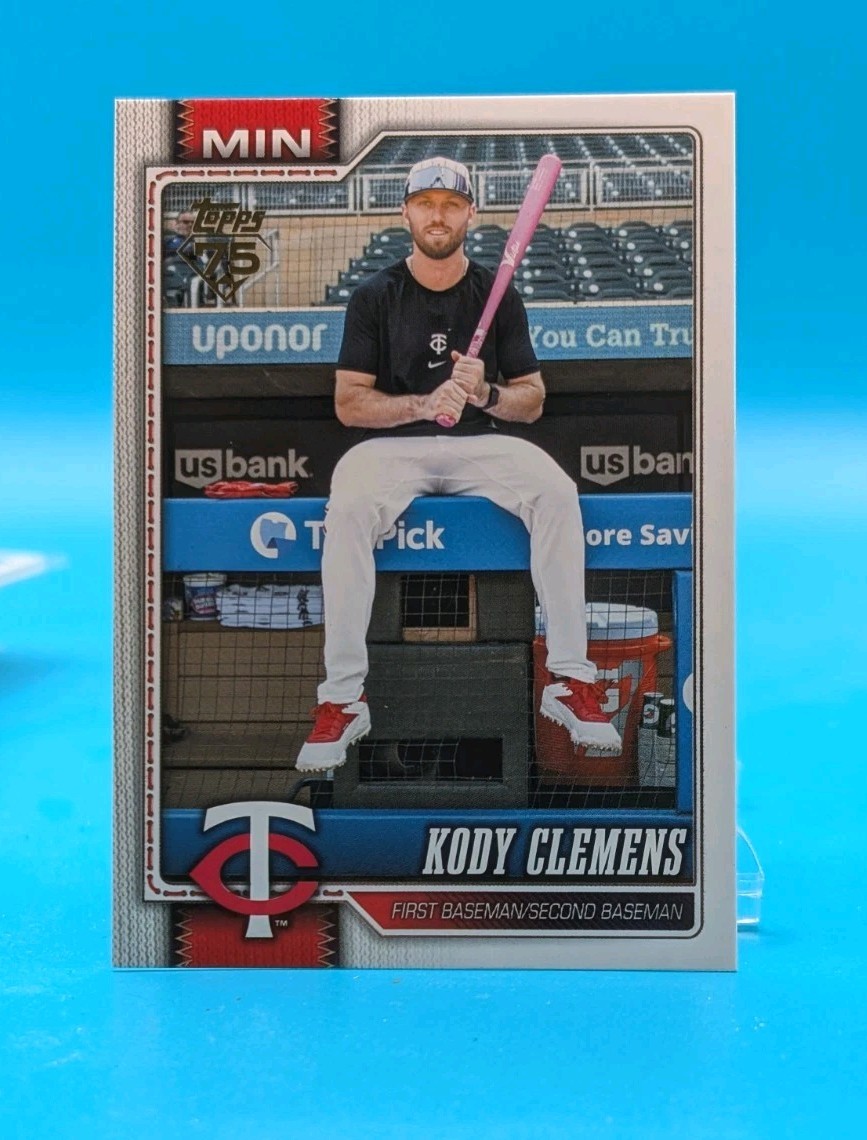 2026 Topps Series 1 KODY CLEMENS Golden Mirror Image Variation #85 Twins