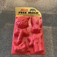 POWER RANGER'S JELL-O JELLO MOLD Vintage 1995 NOS Jigglers Saban Mighty Morphin