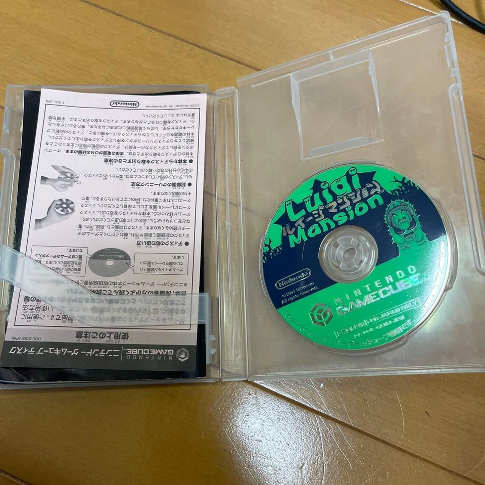 Luigi’s Mansion Nintendo GameCube Japanese retro games, UNTESTED - Image 2 of 2