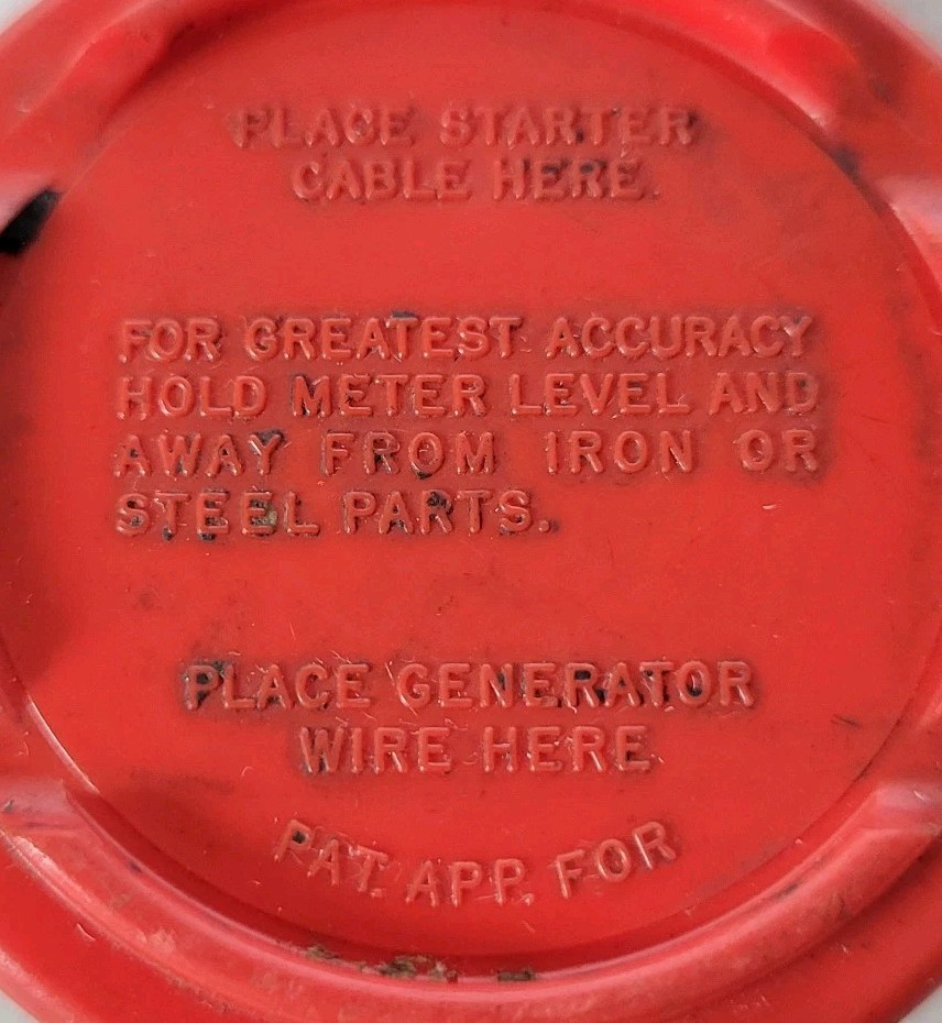 Vintage Kal-Equip Co Alternator Generator Starter Current Indicator USA Untested