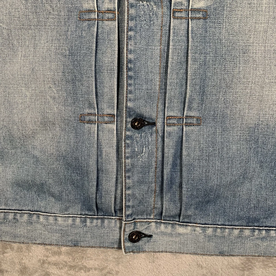 Jaqueta Barbour Triumph Masculina XL Azul Steve McQueen Tipo 2 Ferrovia Forrada de Lã - Imagem 4 de 4