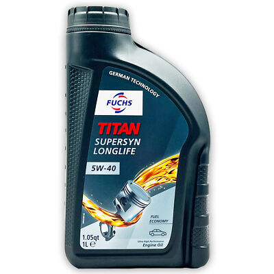 1 L Fuchs Supersyn Longlife 5W-40 VW 502 00/505 00 | MB 226.5/229.5 PSA B71 2296