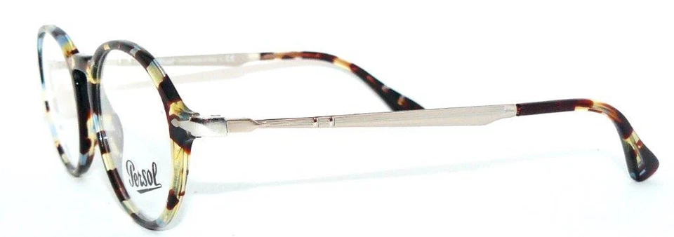 PERSOL BRILLE AZURE BRAUN BLAU 3180-V 1058 50 FASSUNG 3286 GESTELL 3201 NEU 3046 - Bild 3 von 4