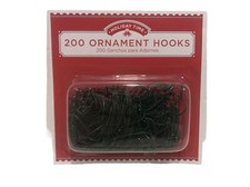 Christmas Tree Green Ornament Hooks 1 Inches Metal 200 Piece Pack New Hangers