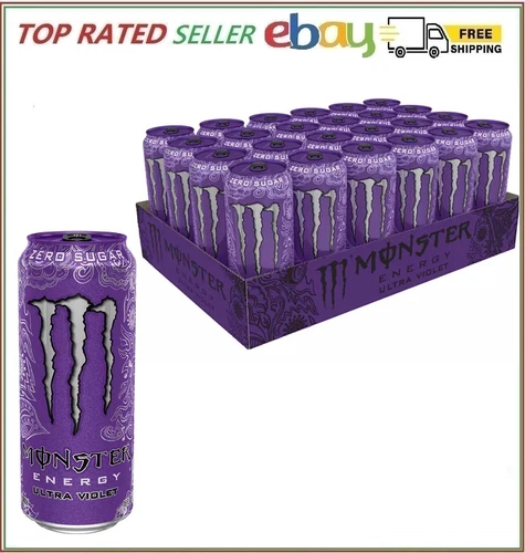 Monster Energy Ultra Violet Sugar Free Energy Drink 16 fl. oz., 24 pk.