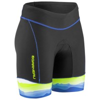 Louis Garneau Pro 6 Carbon Short - Women's Black/blue/yellow Large on sale Louis Garneau Pro 6 Carbon Short - Women's Black/blue/yellow Large on sale
