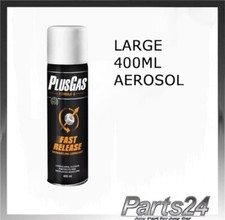 PlusGas Fast Release Lubricant To Aid Screw And Bolt Assembly 400ml Aerosol Fast