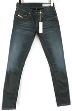 Diesel Grupee Super Slim-Skinny SR02S Stretch Jeans Damen W25/L32 Niedrig Hüfte