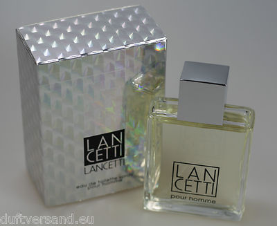 Lancetti pour Homme 50 ml Eau de Toilette Spray Neu / OVP