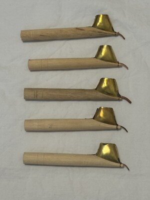  Lot Of 5 Java Indonesian Batik Tjanting Tools