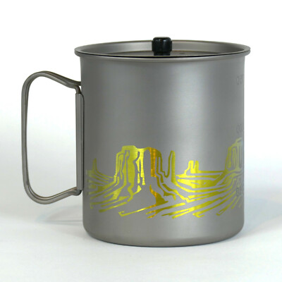 Vargo Ti-Lite 750 Titanium Camp Mug - High Desert Design | eBay