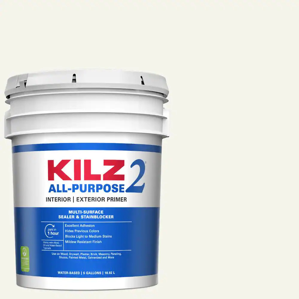 Gal. Primer & Sealer White Interior/Exterior Multi-Surface KILZ 2 ALL PURPOSE