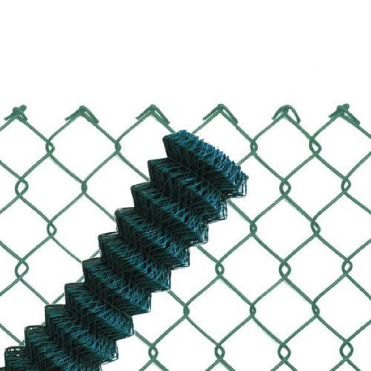 Maschendrahtzaun GRÜN Viereckgeflecht Drahtgitter Gartenzaun Wildgatter 60x60