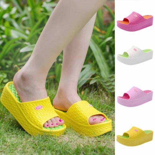Thick Soles Slippers Fashion Women Summer Sandals Platform Shoes Beach Shoes