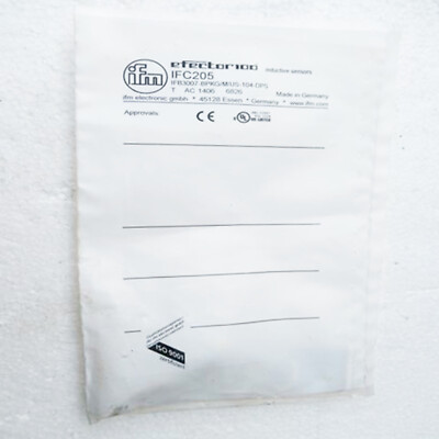 IFM IFC205  Inductive Sensor Threaded Type 10...30 DC PNP New #