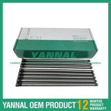 8X New 4BT3.9 Valve Push Rod For Cummins Gradall XL 220 excavator