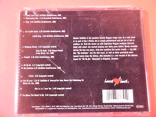 Marcia Griffiths : Truly CD (1999) Studio Mint New Never Played - Image 4 of 4