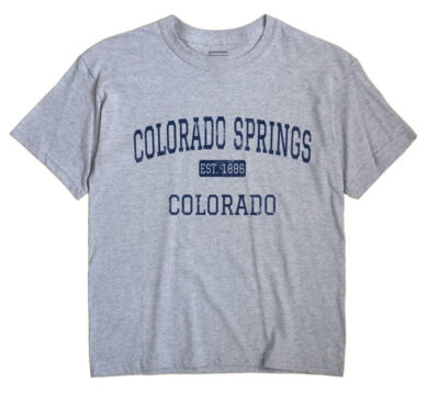 Colorado Springs Colorado CO T-Shirt EST