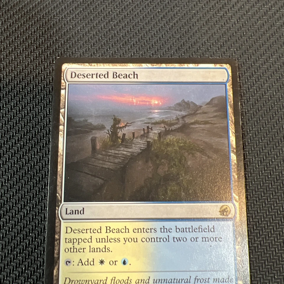 Deserted Beach Land Magic The Gathering Mtg Innistrad Midnight Hunt Card - Image 2 of 4
