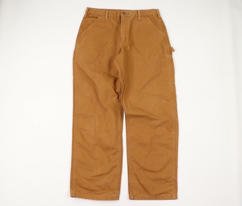 Vtg Carhartt Mens 34x32 Distressed 