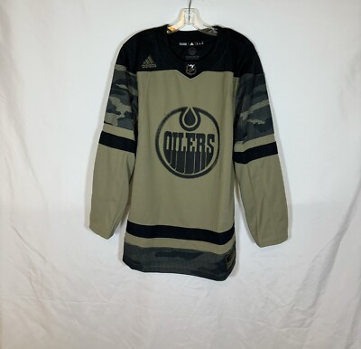 Adidas Edmonton Oilers Salute To Service Military Appreciation