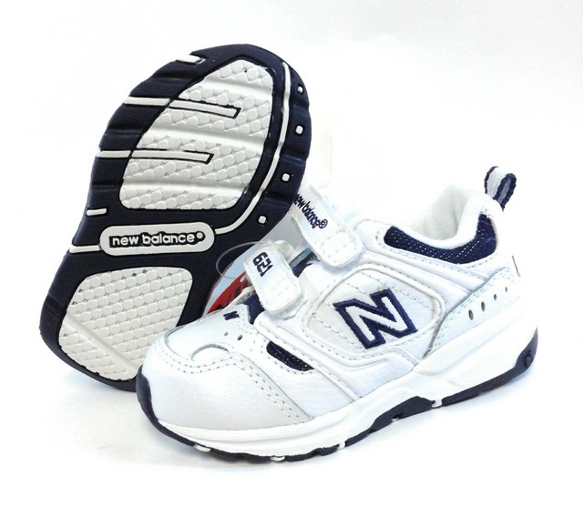 Infant Toddler Boys Kids New Balance 621 WNY White Navy Blue WIDE