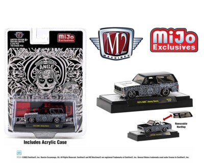 M2 Machines 1:64 1973 GMC Jimmy Sierra Dias De Los Muertos Model 31500-MJS50-6B