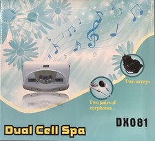 Dual User Foot Bath Spa Machine Colored LCD Ionic Detox Cell Cleanse Machine