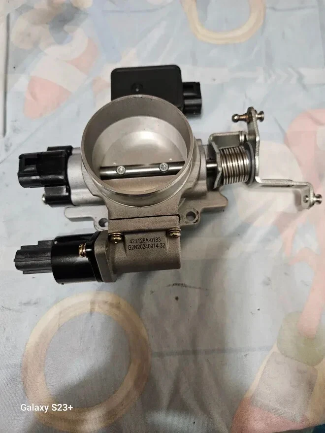 Carrocería del acelerador para Jeep Cherokee Grand Cherokee TJ Wrangler 4,0 L 1998-2001 Foto 2 de 3