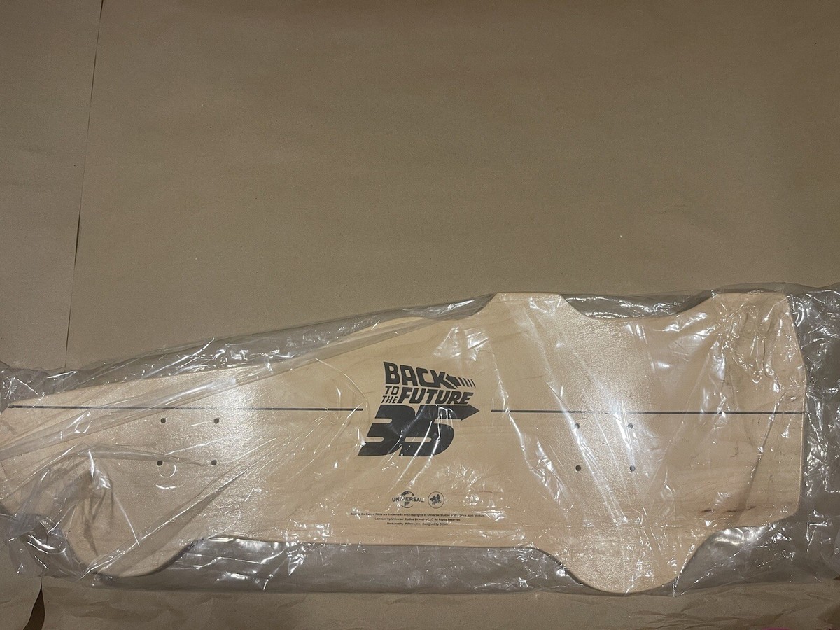 Back To The Future 35th Anniversary Skateboard Deck BTTF