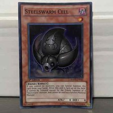 1ST EDITION STEELSWARM CELL 1996 HA05-EN043 YUGIOH CARD (LP/MP)