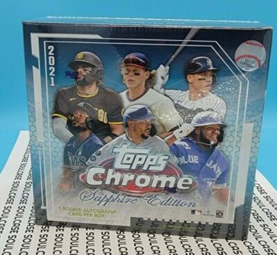 Topps 2021 Chrome Sapphire Edition Card Box for sale online | eBay Topps 2021 Chrome Sapphire Edition Card Box for sale online | eBay