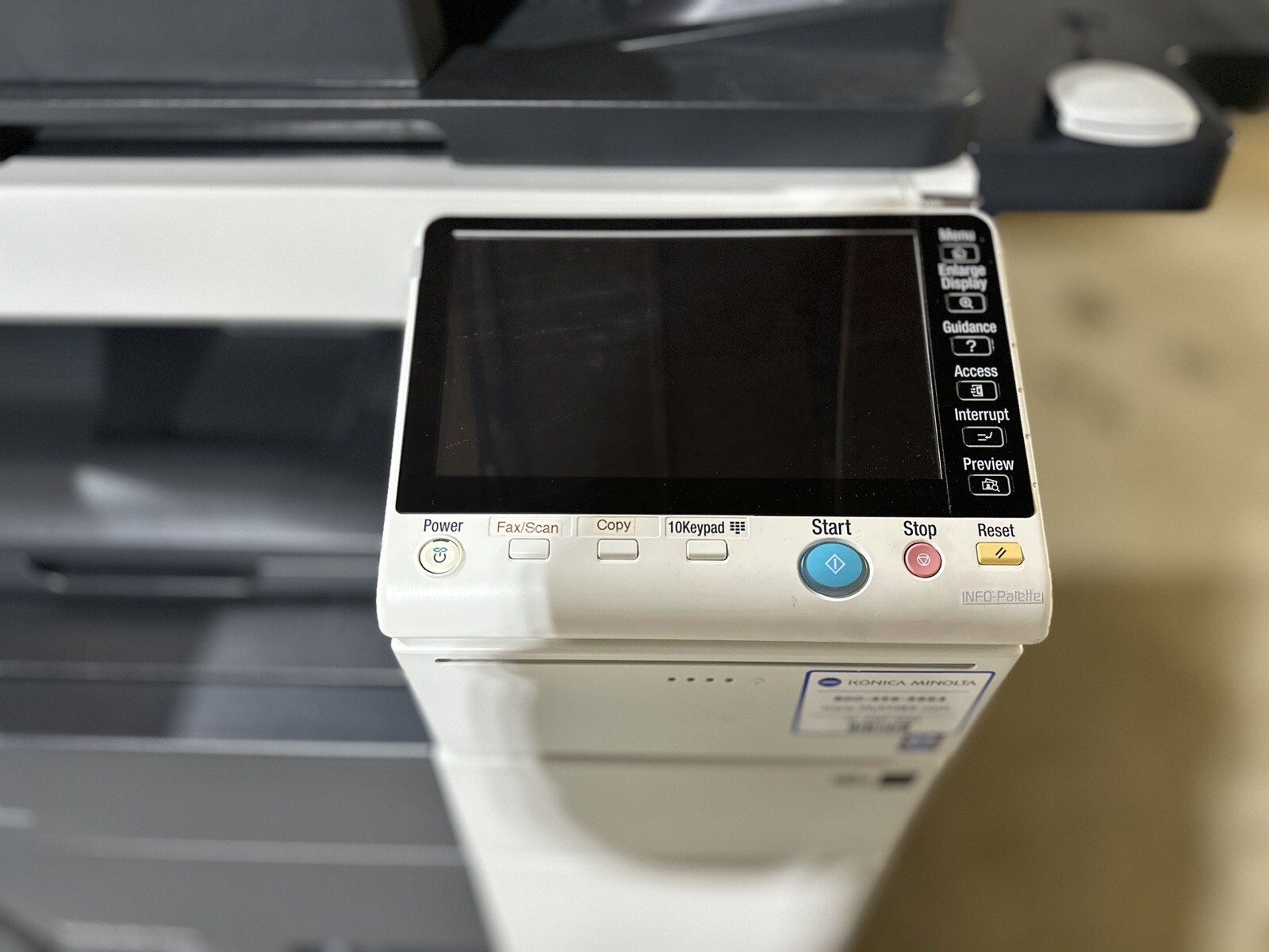 Konica Minolta Bizhub 654e B/W Copier Printer Scan, Fax, USB, Net With