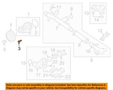 FORD OEM 18-21 F-150 Cooling Water Pump-Water Pump Bolt W503276S450