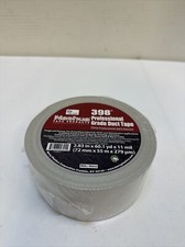 60yd Roll NASHUA 398 Duct Tape White 2-13/16"11 mil