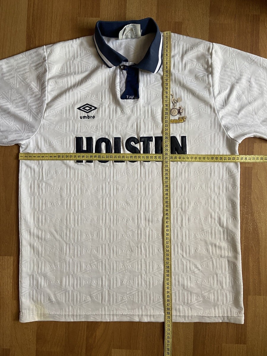 TOTTENHAM HOTSPUR 1991 1992 1993 HOME FOOTBALL SHIRT SOCCER JERSEY