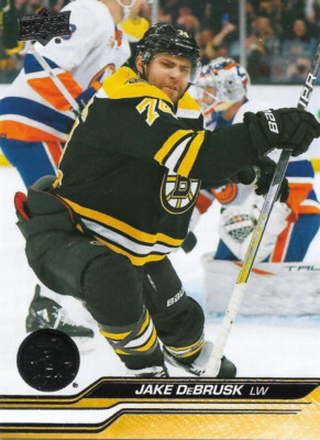 2023-24 Upper Deck Hockey Series 1 #11 Jake DeBrusk Boston Bruins