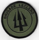 FABRIC BADGE, MILITARY PATCH BRIGADE LECLERC-KOSOVO-NATO
