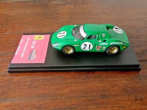 FERRARI 250 LM LE MANS PIPER 1968 DIECAST n/ BBR AMR MINICHAMPS DINKY CORGI - Afbeelding 1 van 3