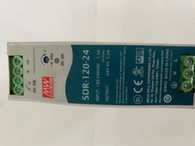 Mean Well SDR-120-24 Hutschienen-Netzteil  24 V/DC 5A 120W , 4021087017978