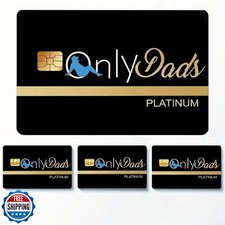 4PCS Credit Card Skin,Debit Card Skin,Only Dads Debit Card Sticke