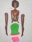 1967 Vintage Christie Barbie doll, Mute, Legs broken off , Mattel