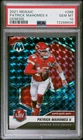 2021 Panini Mosaic Genesis Super Bowl MVPs Patrick Mahomes II #288 PSA 10 Chiefs