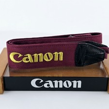  Unused Canon Professional Gold Embroidered Logo Strap for EOS Digital Japan