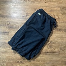 Vintage 90's Navy Lacoste Sport Cuffed Trackpants Size Medium