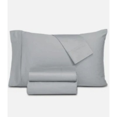 Everyday Home by Trident 100% Organic 300 TC Cotton Sheet Set - Cal King - Gray