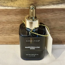 Sand + Fog Marshmallow Skies Perfume Oil Dropper 1.7oz Viral Eau De Parfum Gift