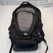 SWISSGEAR Mochila Negra 18" Flujo de Aire Compartimiento para Laptop Hombres Ejército Suizo Mochila de Día