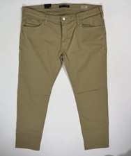 Mavi Jeans Mens 40x32 Marcus Slim Straight Leg Stretch Beige NWT City Modern